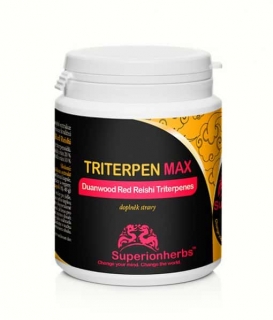 TRITERPEN MAX – extrakt z Duanwood Red Reishi – 20 % triterpenů